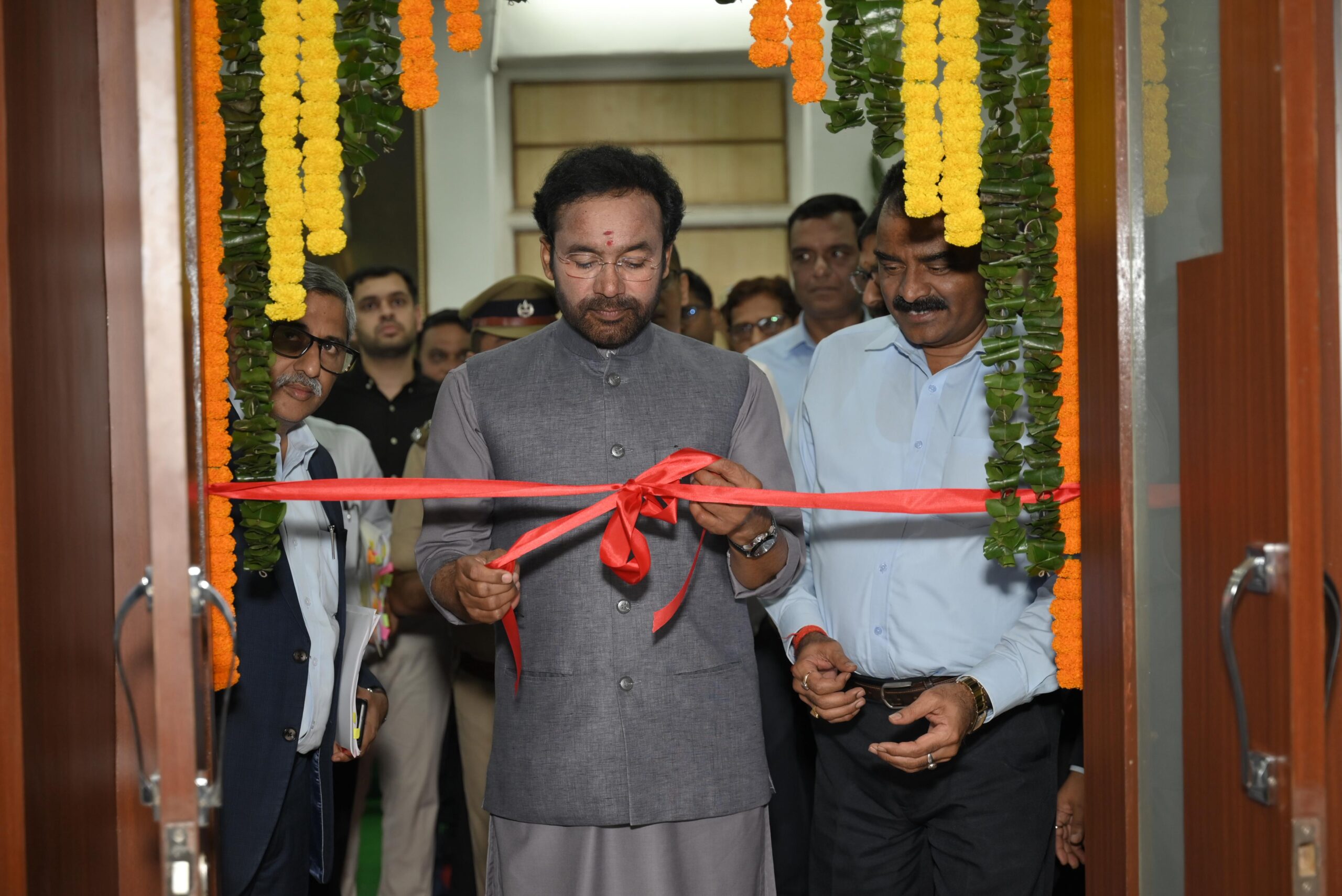 केंद्रीय कोयला एवं खान मंत्री जी. किशन रेड्डी ने सीसीएल मुख्यालय में एकीकृत कमान एवं नियंत्रण केंद्र का किया उद्घाटन