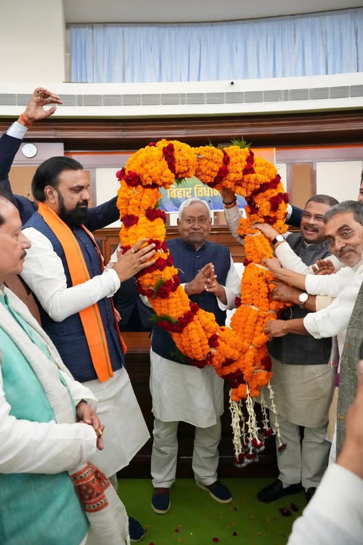 नीतीश कुमार का आज शपथग्रहण