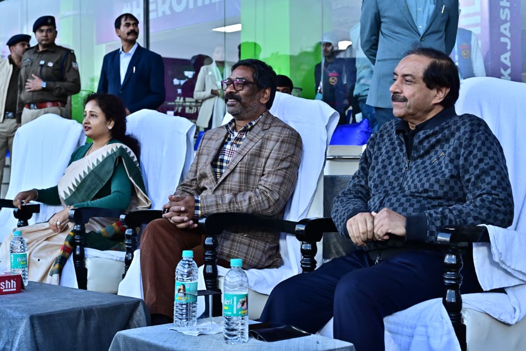 राजधानी रांची में शुरू हुई हीरो हॉकी इंडिया लीग, मुख्यमंत्री हेमंत सोरेन ने किया उद्घाटन