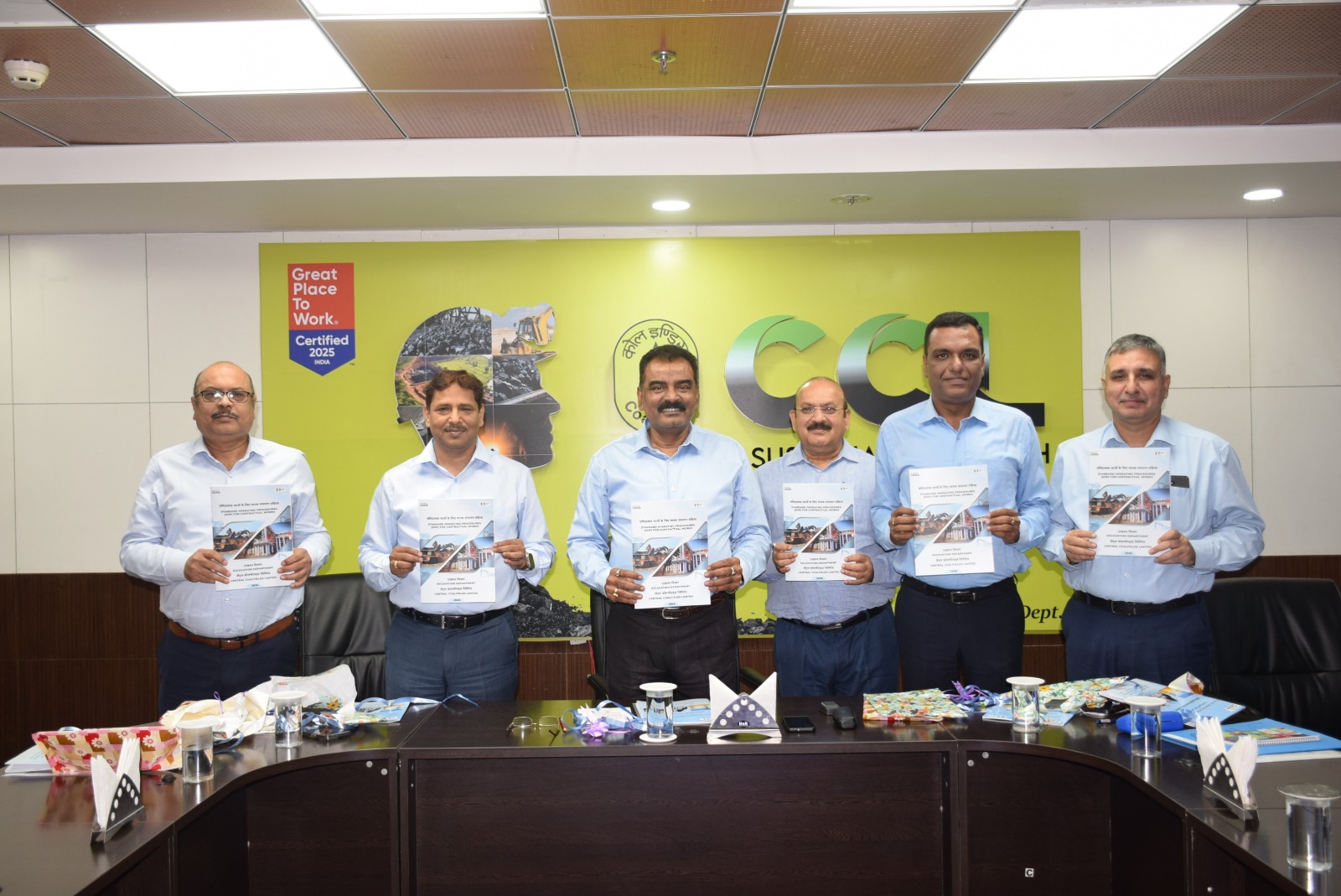 SOP का विमोचन: सीसीएल में दक्षता, पारदर्शिता एवं जवाबदेही को सुदृढ़ करने की दिशा में महत्वपूर्ण पहल